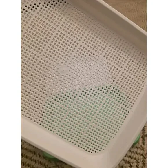 4 Pcs Seed Sprouter Tray with Drain Holes for Microgreens Growing Kit - Picture 12 of 16